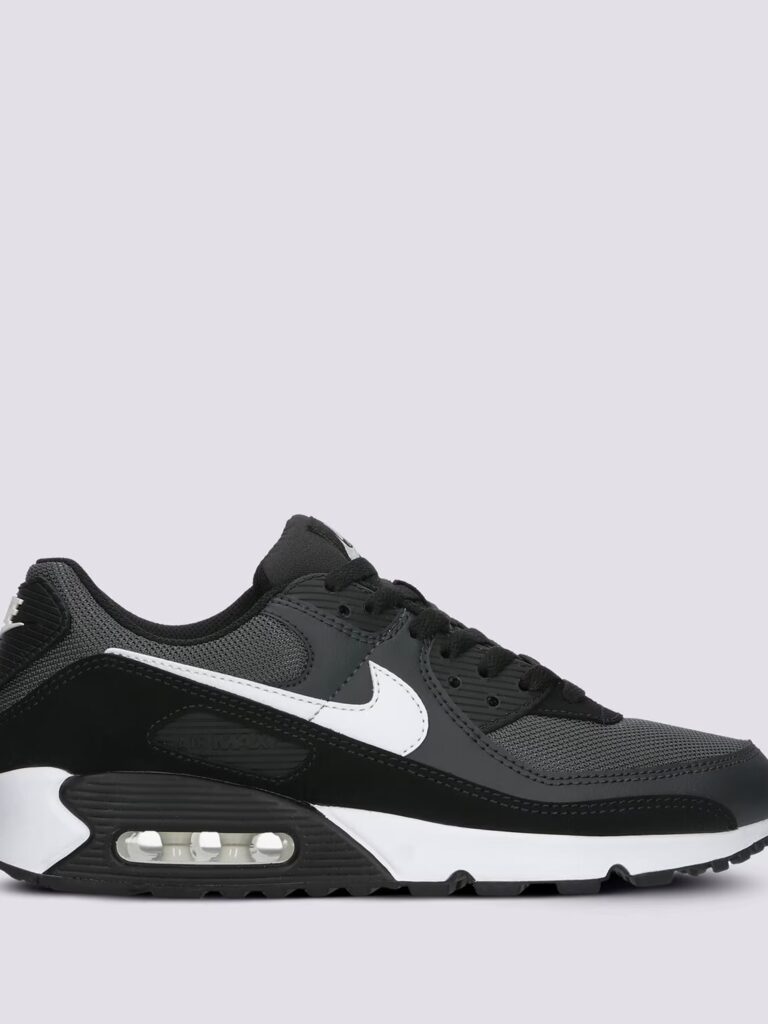 Buty Nike Air Max 90 Czarne Białe - CN8490-002