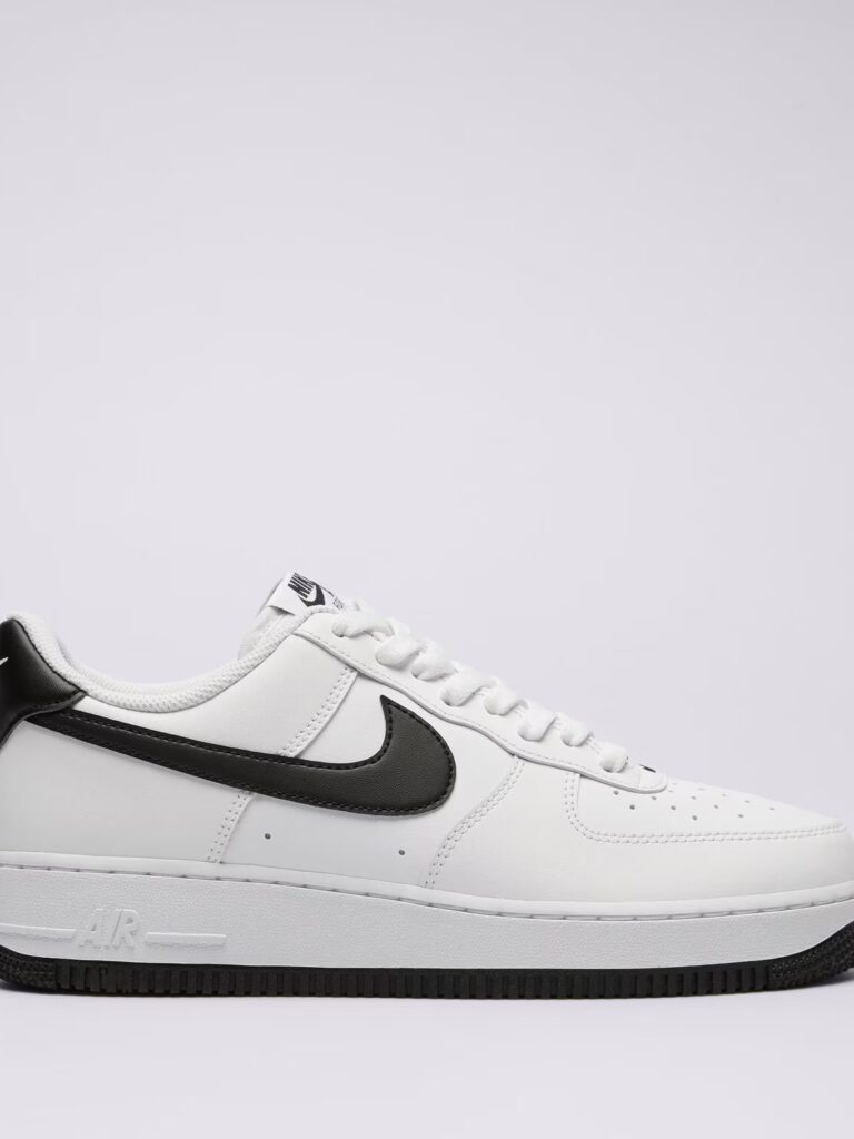Buty Nike Air Force 1 Low Białe Czarne - FQ4296-101