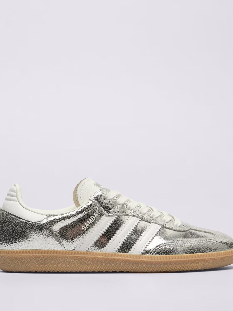 Buty Adidas Samba Og Srebrne - JR0035