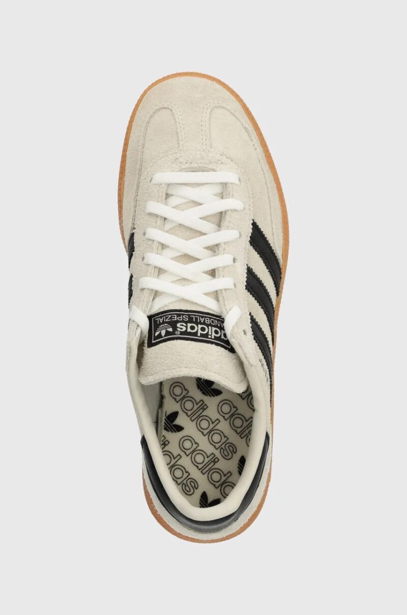 Buty adidas Originals Handball Spezial Beżowe - IF6562 - obrazek 4