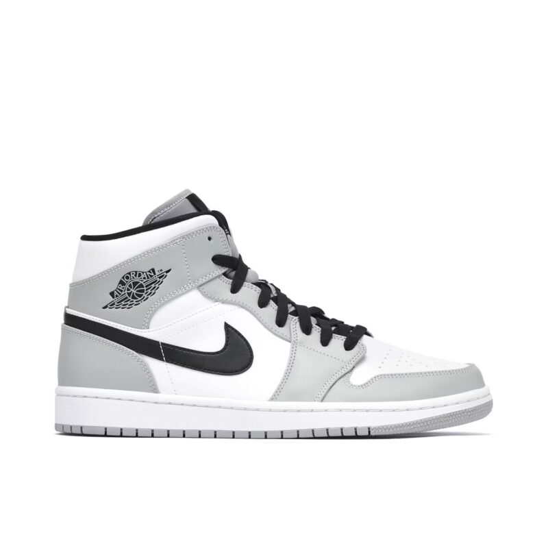 Buty Nike Air Jordan 1 Mid Light Smoke Grey Szare 554724-092