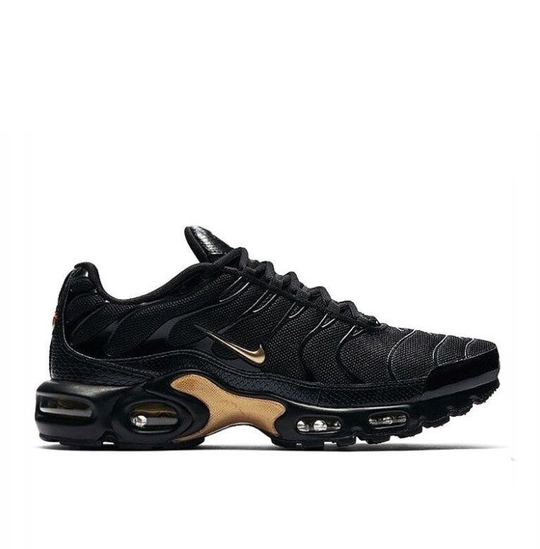Buty Nike Air Max Plus TN Czarny, Złoty - DC4118-001