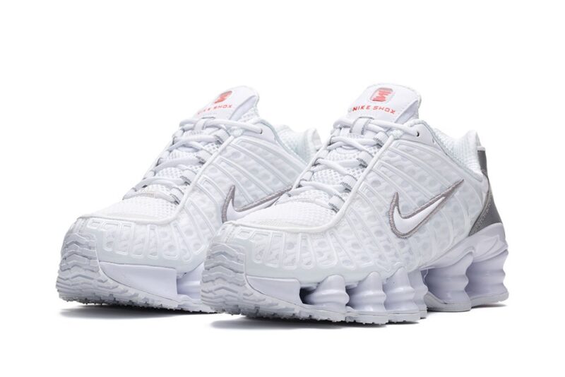Buty sportowe Nike Shox TL “White Chrome” HF1065-094 - obrazek 2
