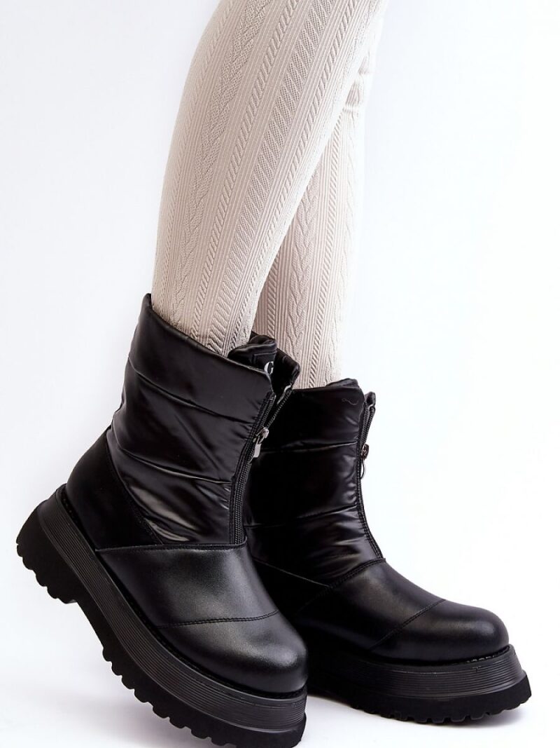 Śniegowce Model GOE MM2N4078 Black - Step in style