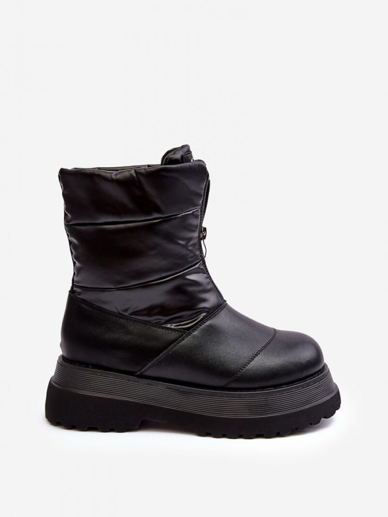 Śniegowce Model GOE MM2N4078 Black - Step in style - obrazek 3