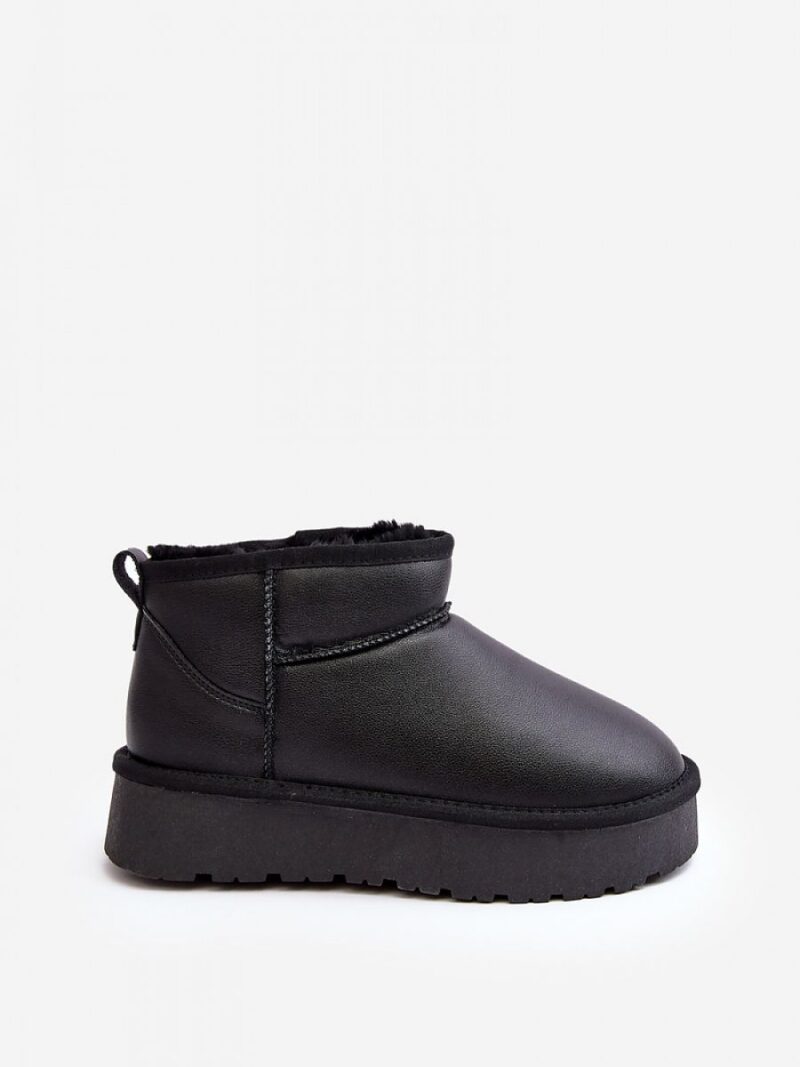 Skórzane Model Loreley W5828-1 Black - Step in style - obrazek 3