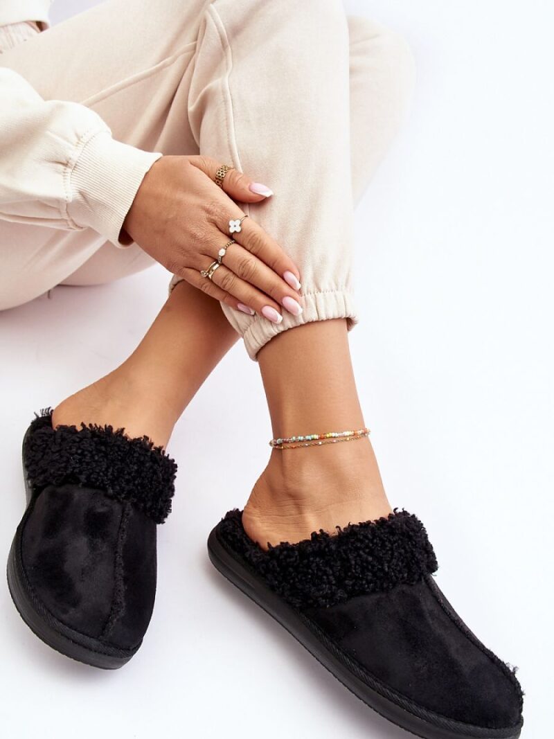 Kapcie Model Inblu EK000010 Black - Step in style - obrazek 2