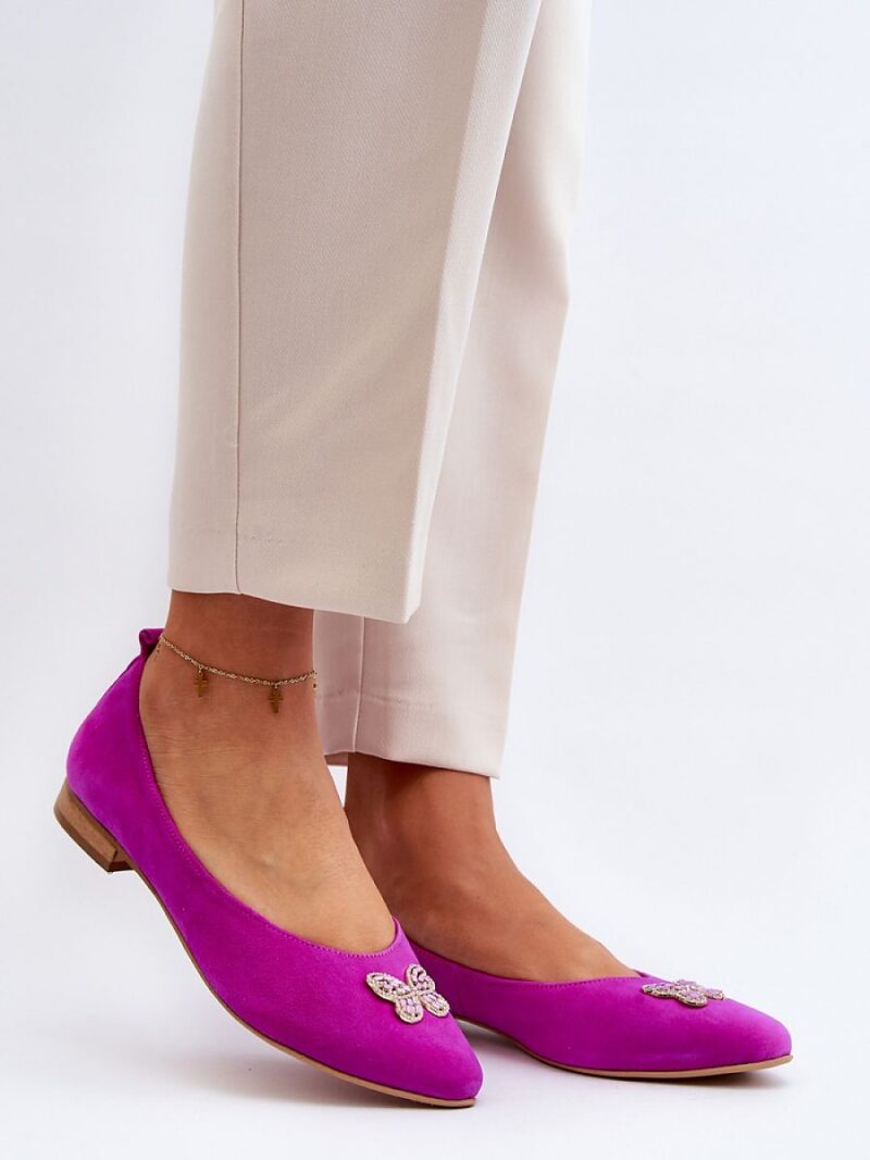 Baleriny Model Zazoo 2887/067 Fuksja - Step in style