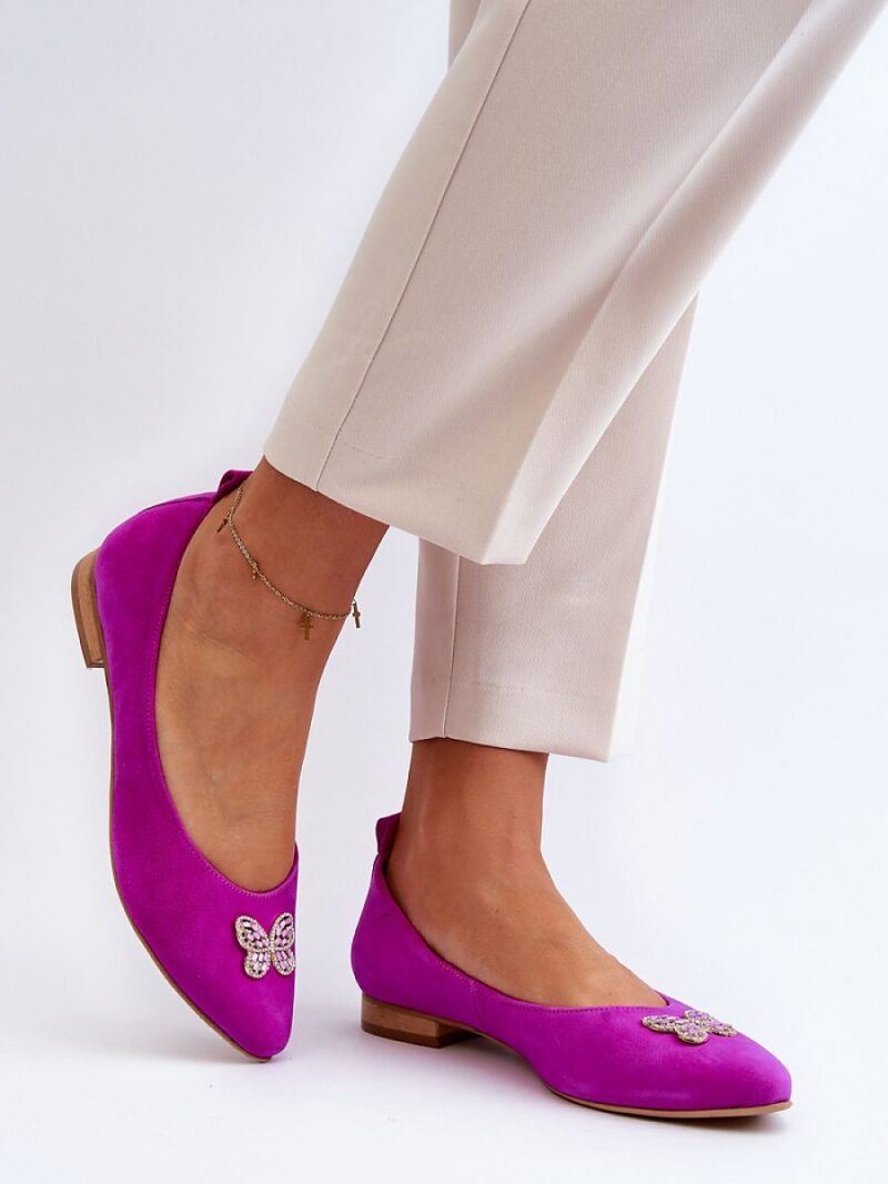 Baleriny Model Zazoo 2887/067 Fuksja - Step in style - obrazek 2