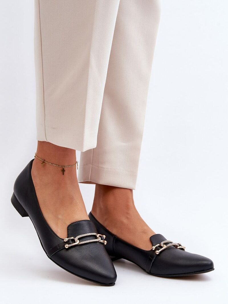 Baleriny Model Zazoo 2885/001 Black - Step in style