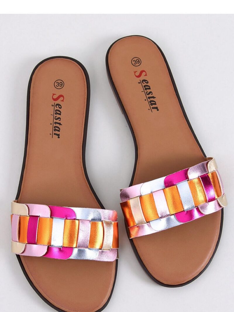 Sandał Klapki damskie LOTTS MULTICOLOR - Inello