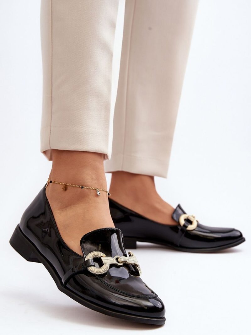 Mokasyny Model Zazoo 2880/035 Black - Step in style - obrazek 2