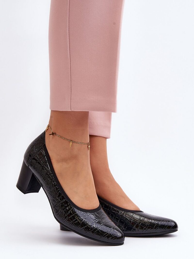 Czółenka Model Cynania 58307 Black - Step in style