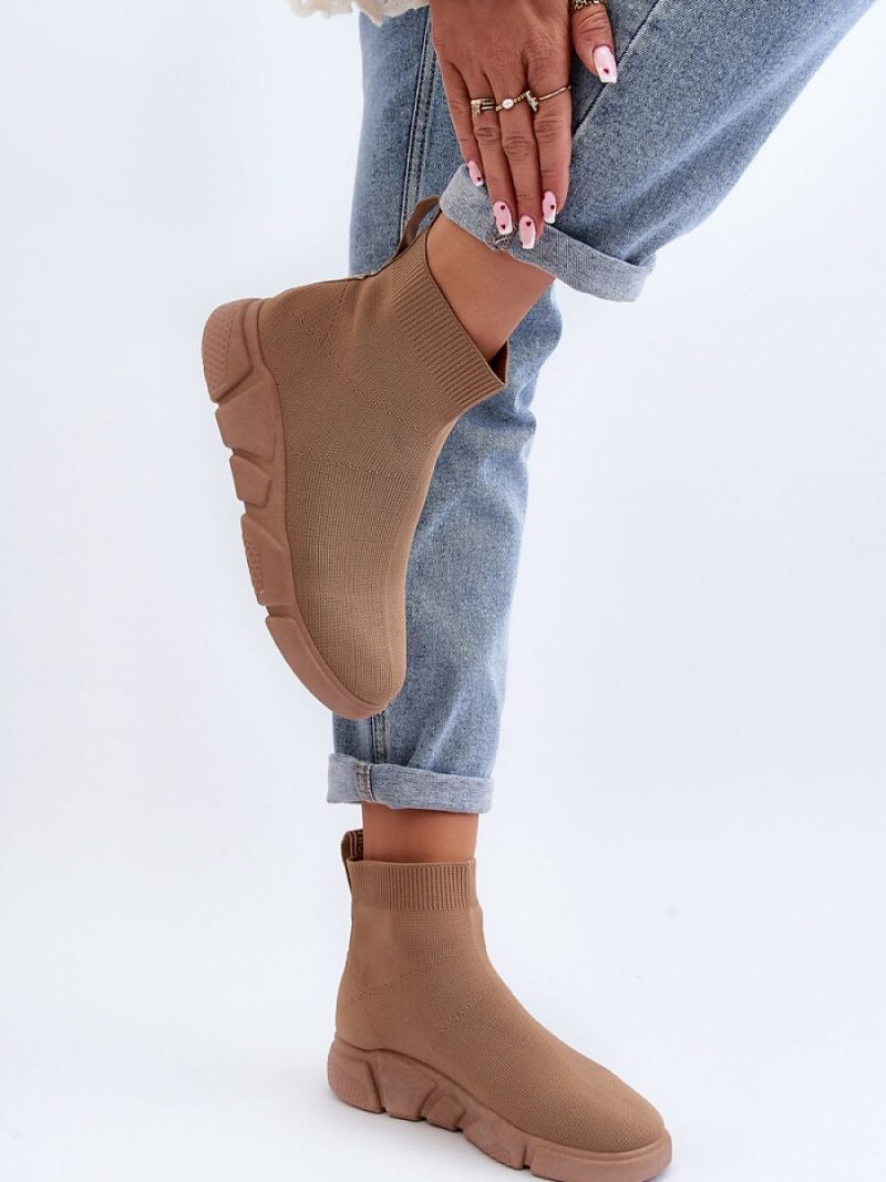 Buty Sportowe Model Zirila FC809-63 Beige - Step in style - obrazek 2