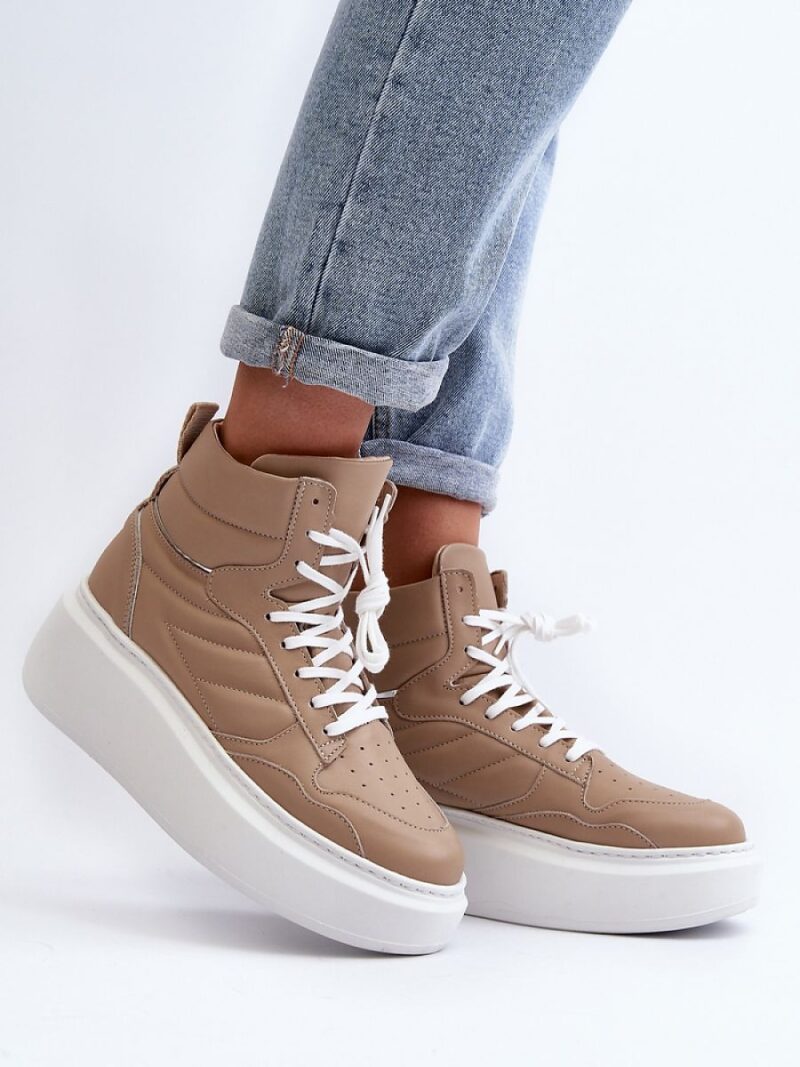 Buty Sportowe Model Zazoo 3392/X Beige - Step in style