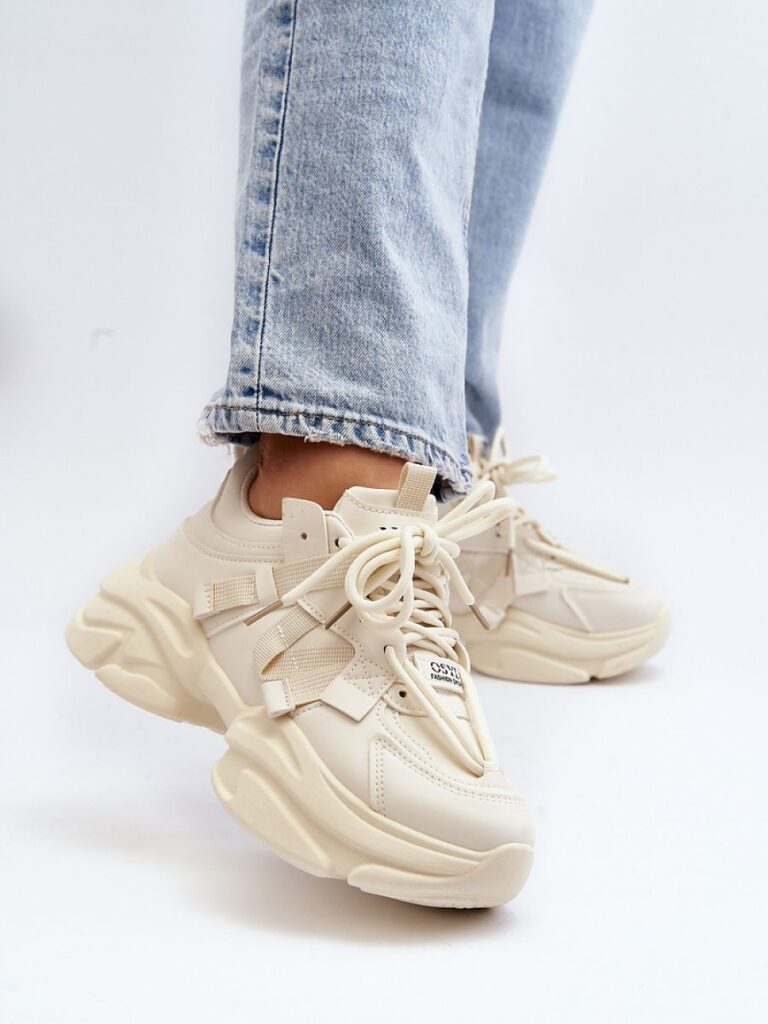 Buty Sportowe Model Windamella LA269P Beige - Step in style