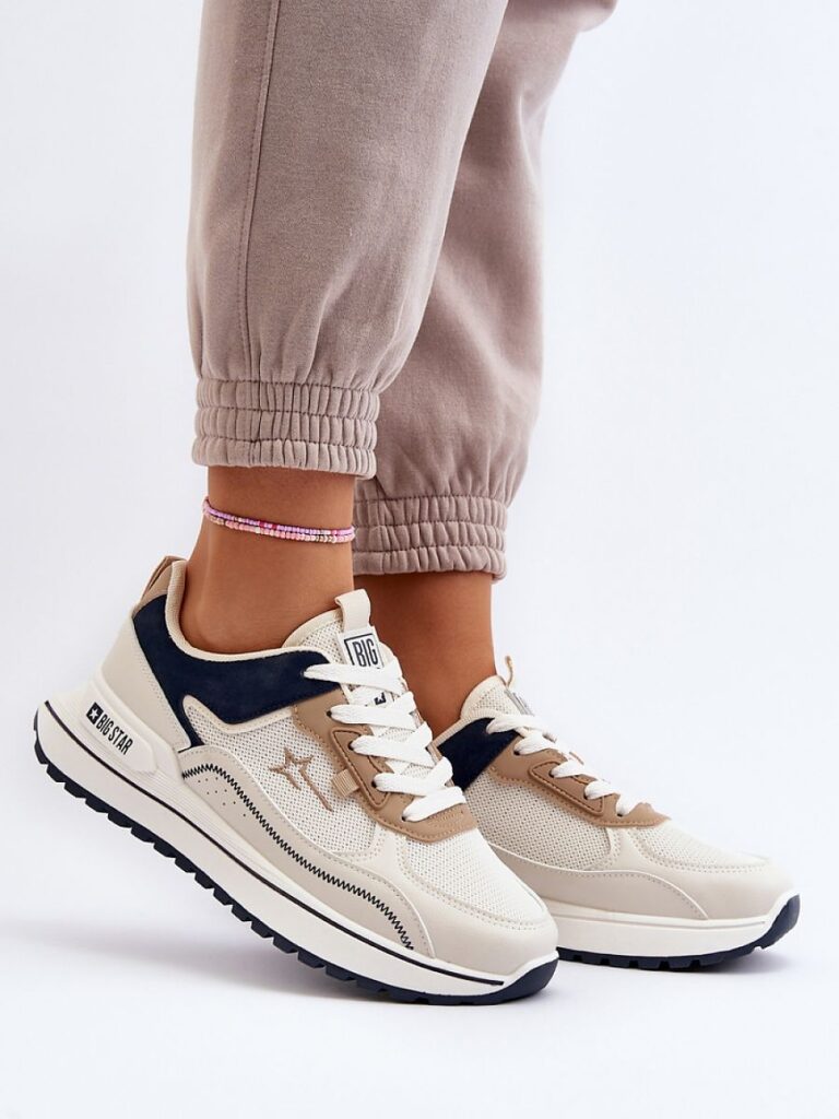 Buty Sportowe Model Big Star NN274A092 Beige - Step in style