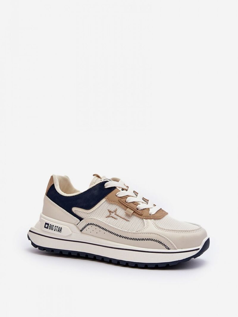 Buty Sportowe Model Big Star NN274A092 Beige - Step in style - obrazek 2
