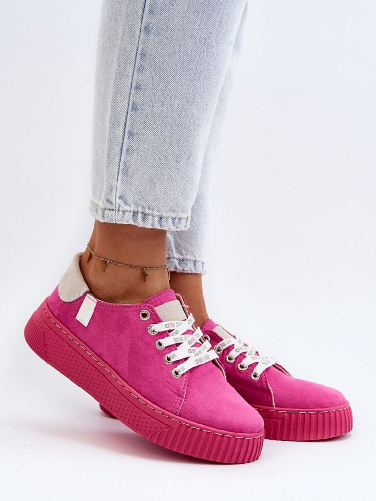 Trampki Model Big Star NN276004 Fuksja - Step in style