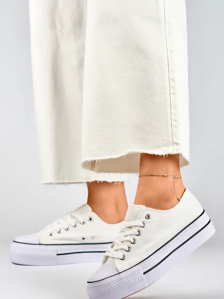 Trampki Model QY832-09BL.W White - PRIMO