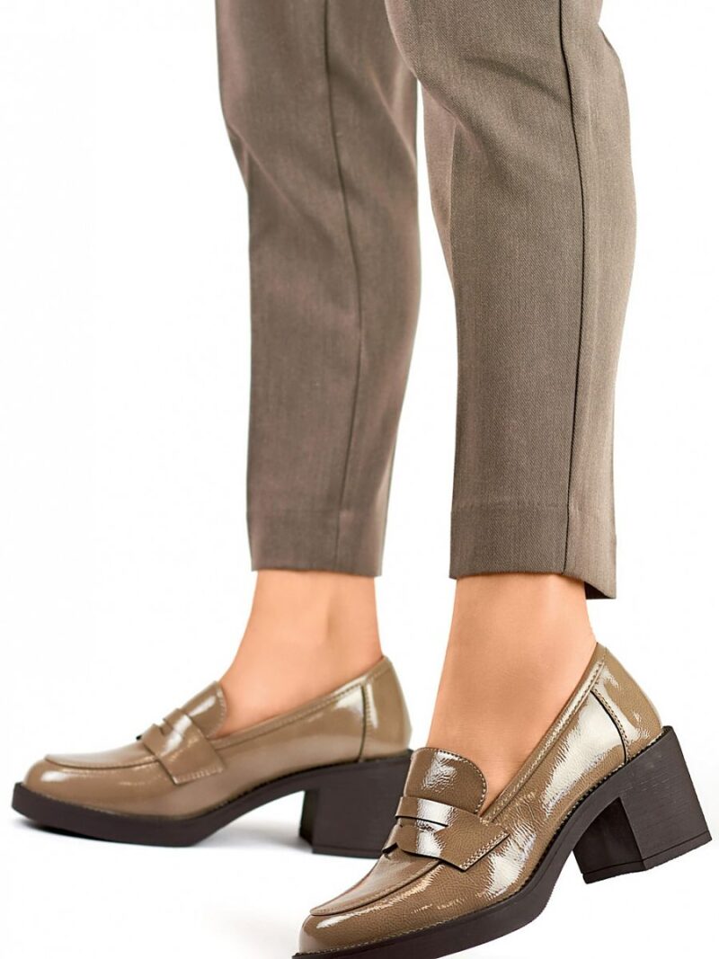 Czółenka Model YL105KH Brown - PRIMO