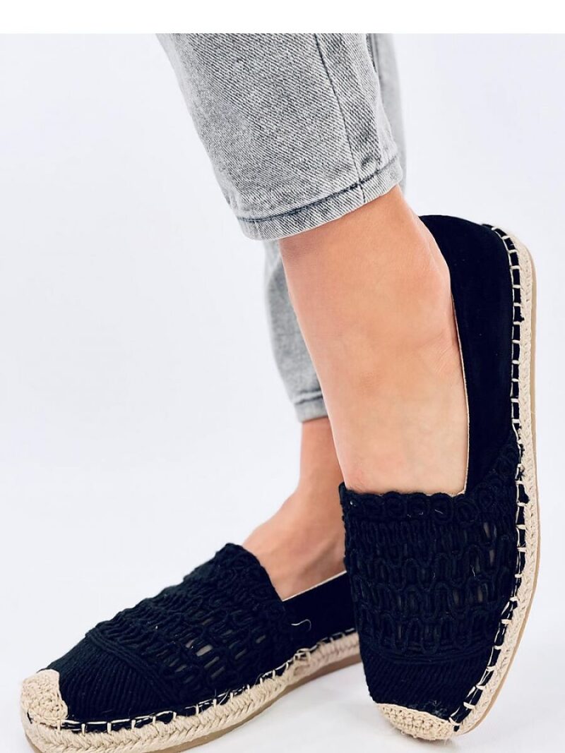 Espadryle damskie ALICESS BLACK - Inello - obrazek 2
