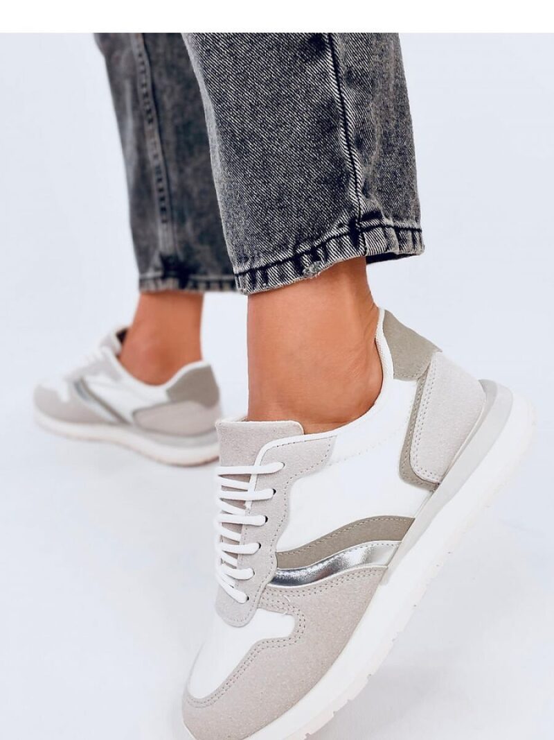 Sneakersy damskie CARTHY WHITE - Inello - obrazek 2