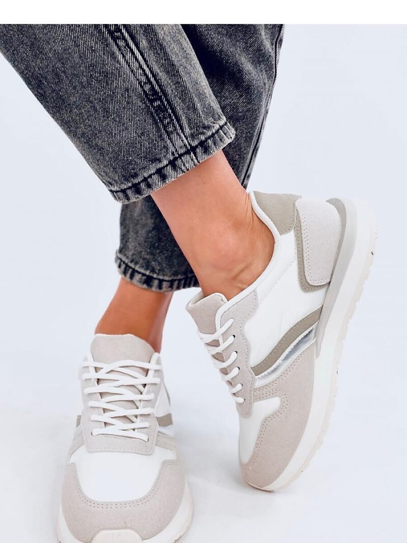 Sneakersy damskie CARTHY WHITE - Inello - obrazek 4