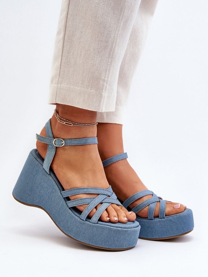Sandały Model Oporia FF-20 Blue - Step in style