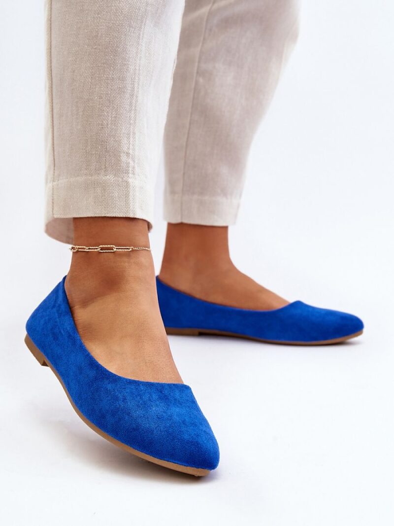 Baleriny Model Kommia 24BL02-7640 Blue - Step in style - obrazek 3