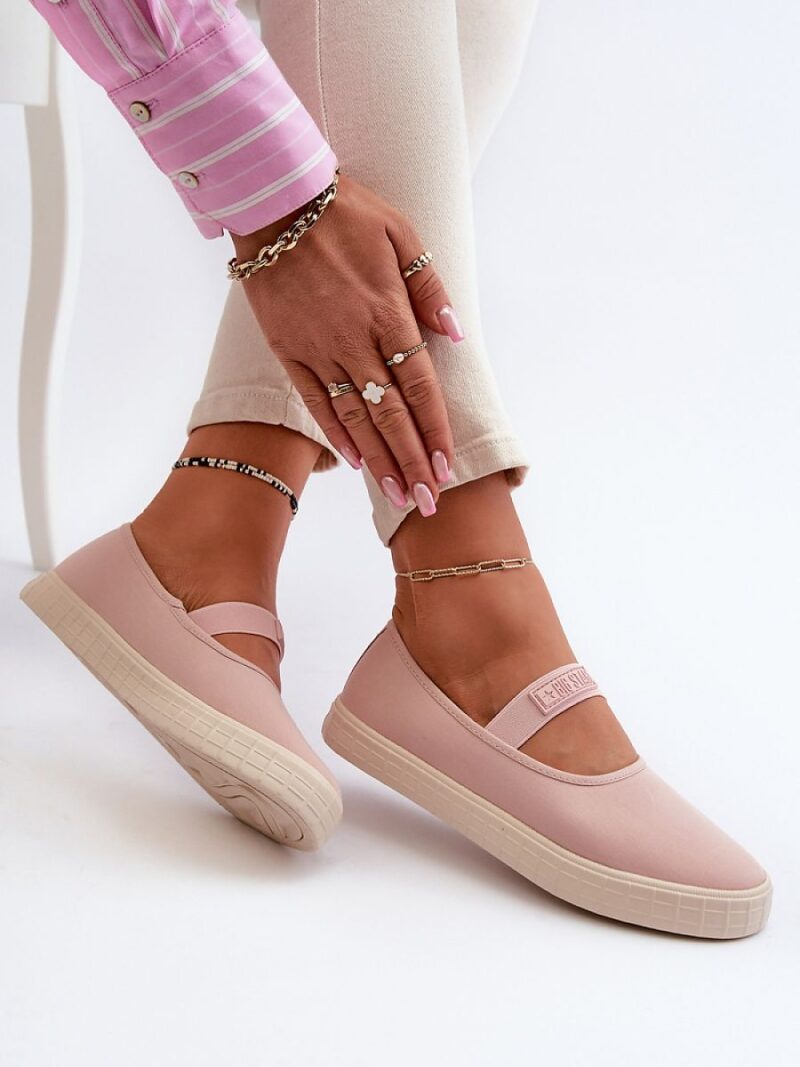 Trampki Model Big Star NN274606 Pink - Step in style