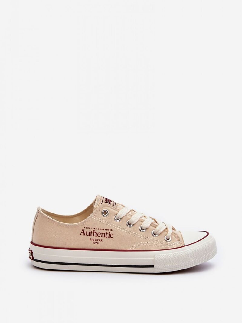 Trampki Model Big Star NN274236 Beige - Step in style - obrazek 2