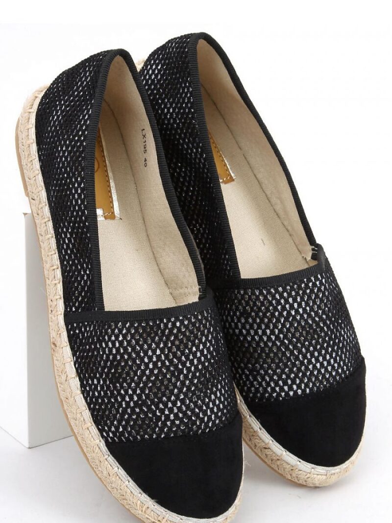 Espadryle damskie ALIKA BLACK - Inello