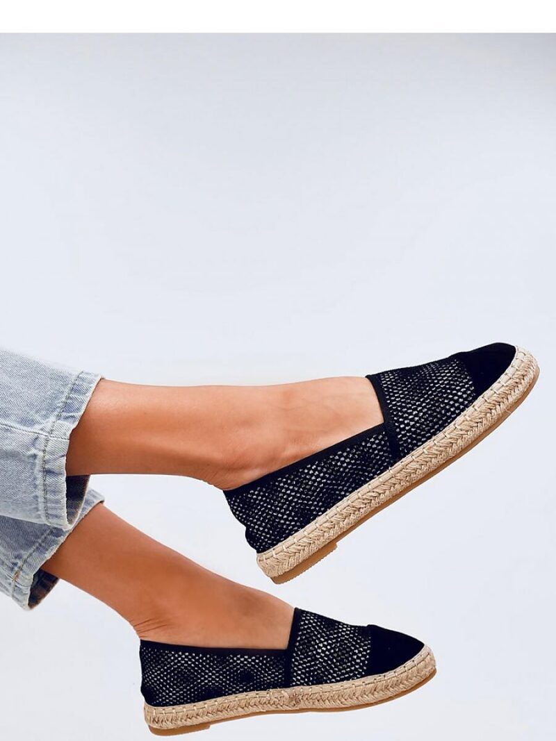 Espadryle damskie ALIKA BLACK - Inello - obrazek 3