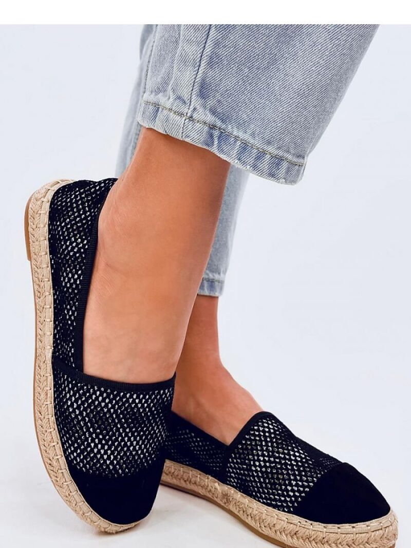 Espadryle damskie ALIKA BLACK - Inello - obrazek 4