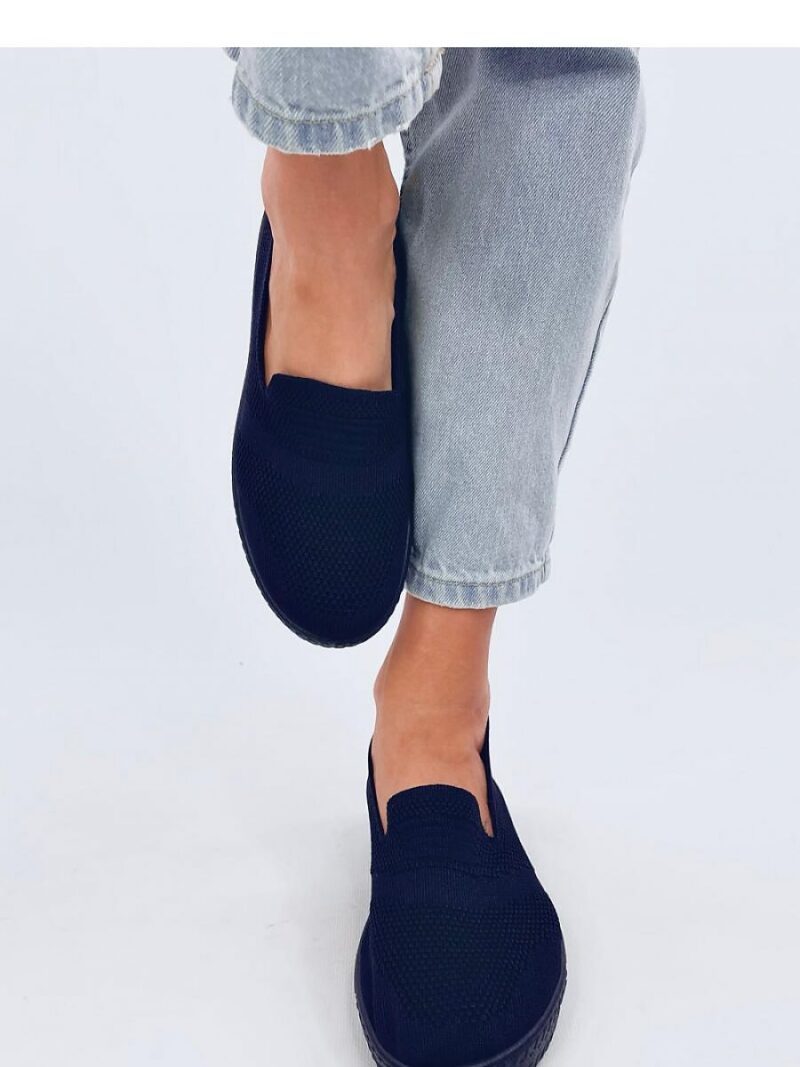Tenisówki skarpetkowe COMBE NAVY - Inello - obrazek 3