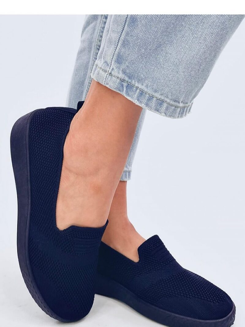 Tenisówki skarpetkowe COMBE NAVY - Inello - obrazek 4