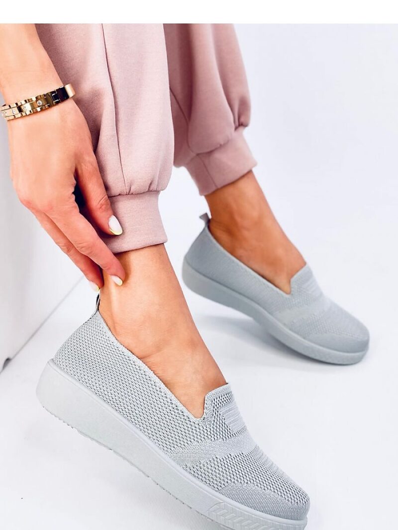 Tenisówki skarpetkowe COMBE GREY - Inello - obrazek 2