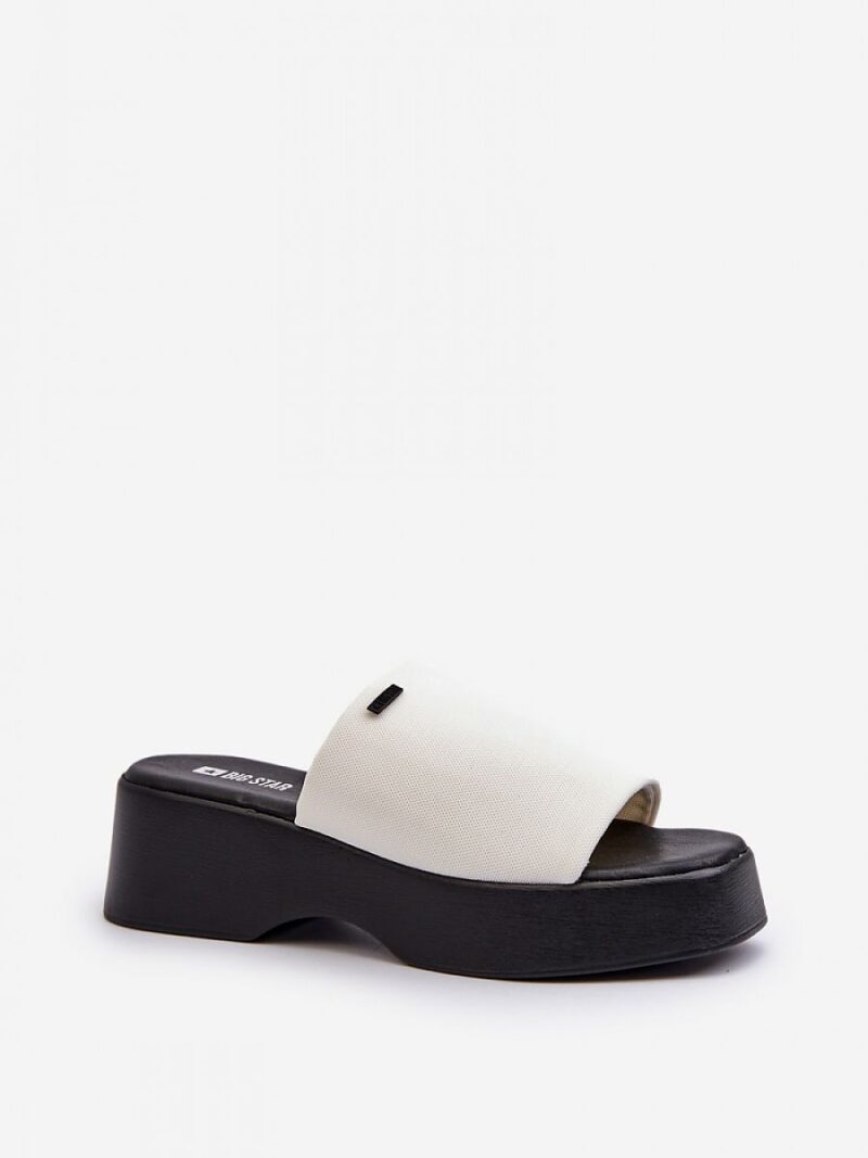 Sandał Klapki Model Big Star NN274022 White - Step in style - obrazek 2