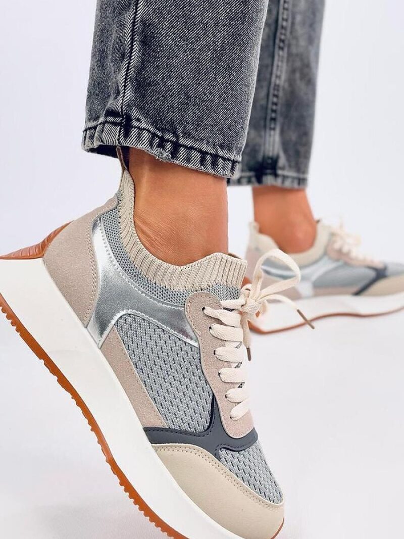 Buty sportowe damskie CORNET GREY - Inello - obrazek 2