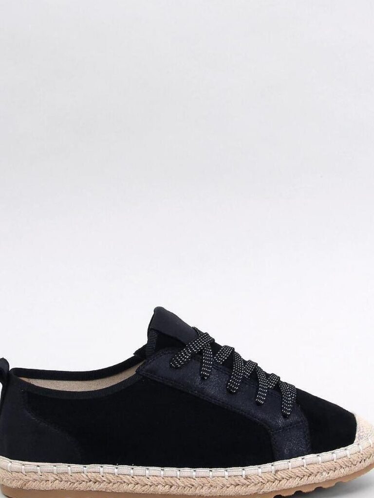 Trampki espadryle FELIX BLACK - Inello