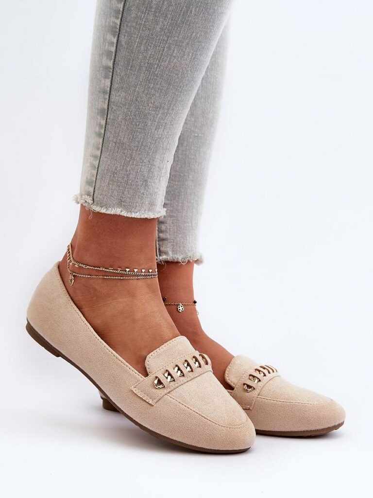 Mokasyny Model Aredilla 9988-73 Beige - Step in style