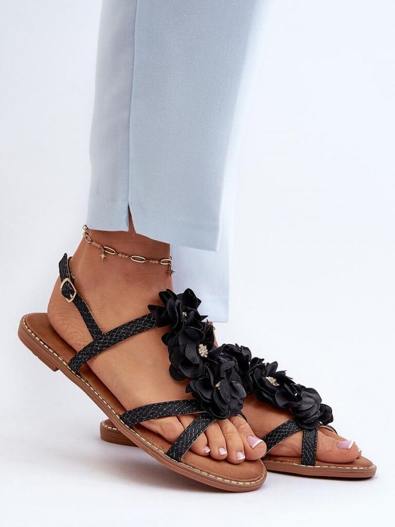 Sandały Model Abidina JL85 Black - Step in style
