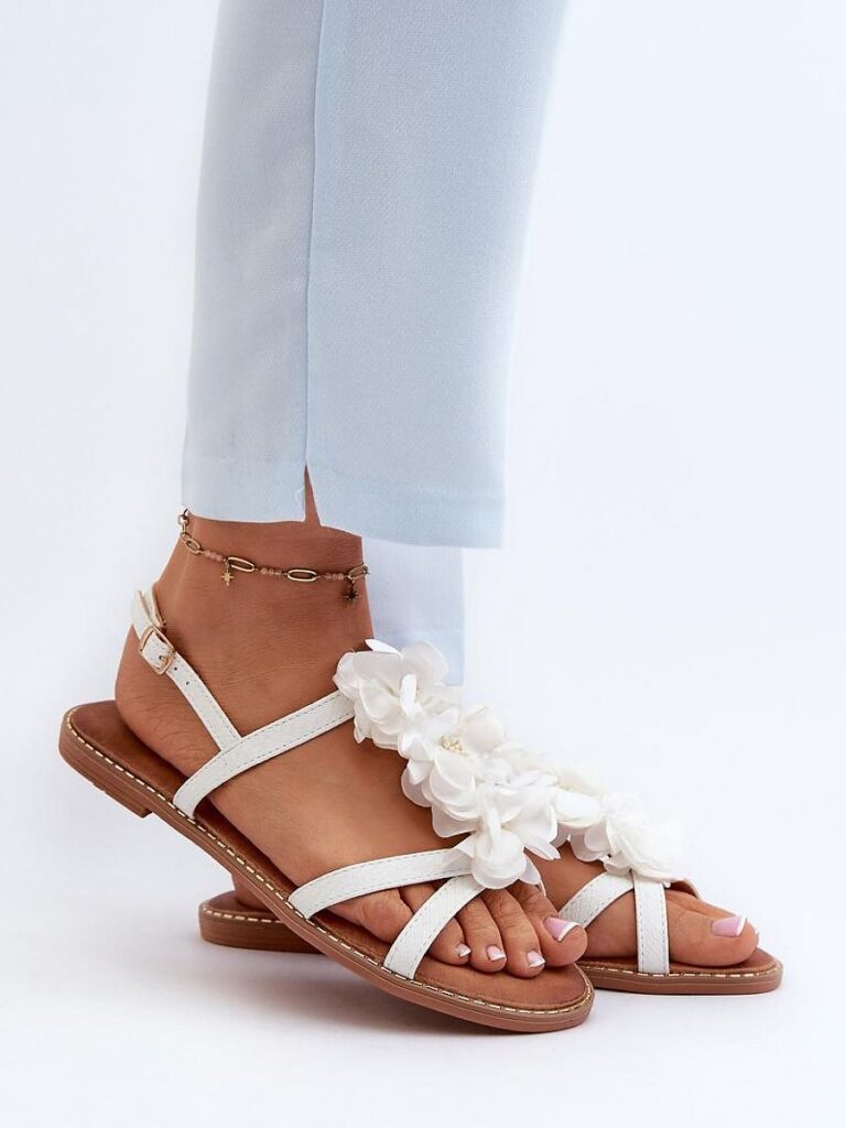 Sandały Model Abidina JL85 White - Step in style