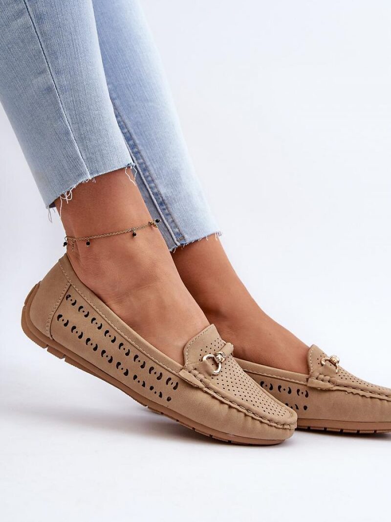 Mokasyny Model Kaydance VG251 Brown - Step in style - obrazek 2