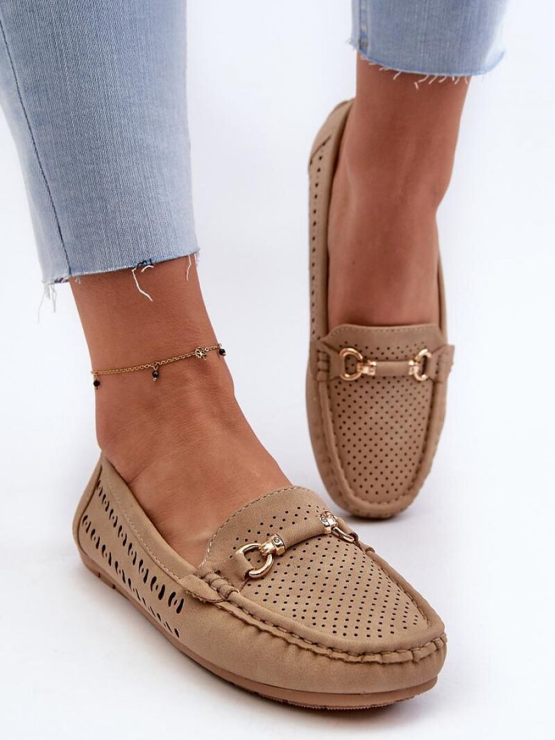 Mokasyny Model Kaydance VG251 Brown - Step in style - obrazek 3