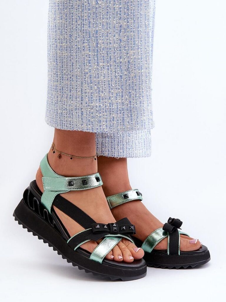 Sandały Model DA CR956 Green - Step in style
