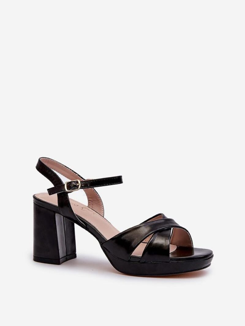 Sandały Model Jatine 24SD98-6988 Black - Step in style - obrazek 2