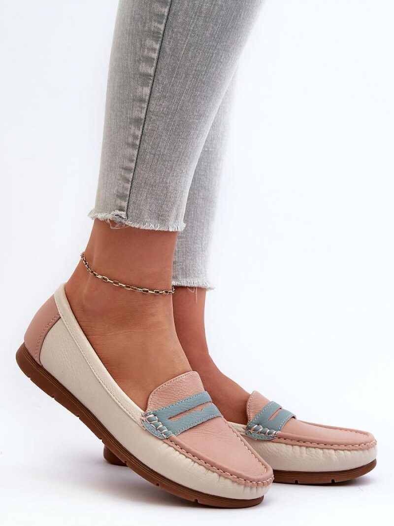 Mokasyny Model Vikitara 833957 Pink - Step in style