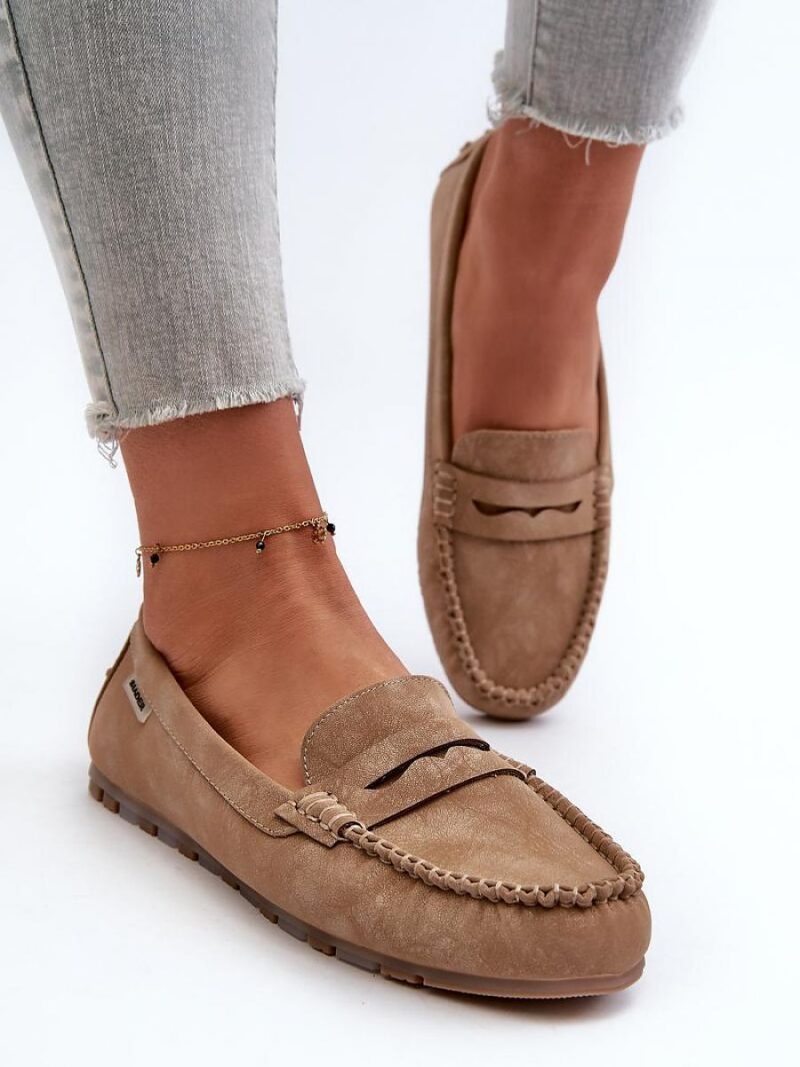 Mokasyny Model Celoria M502-63 Brown - Step in style - obrazek 3